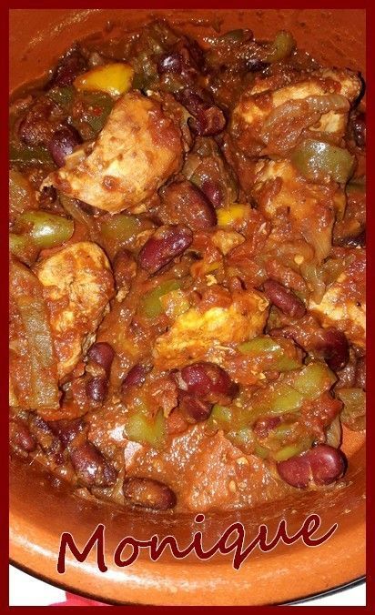 Chili au poulet