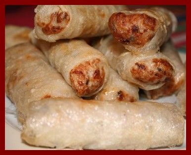 Nems porc et crevettes