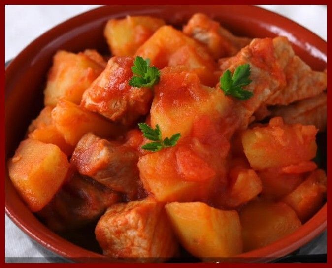 Ragout de porc aux pommes de terre